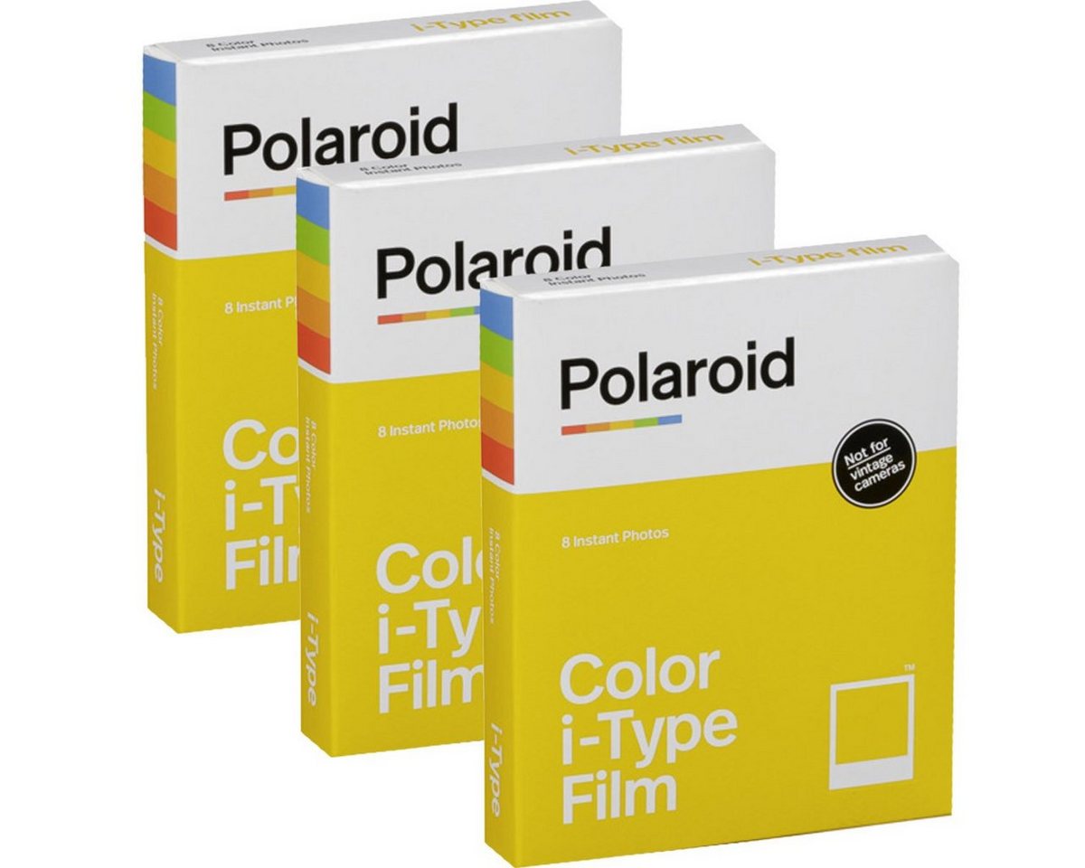 Polaroid 3x Polaroid Color i-Type für Sofortbildkamera von Polaroid