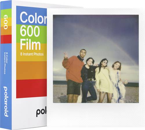 Polaroid 600 Color Film Pack 40x Sofortbild-Film Blau von Polaroid