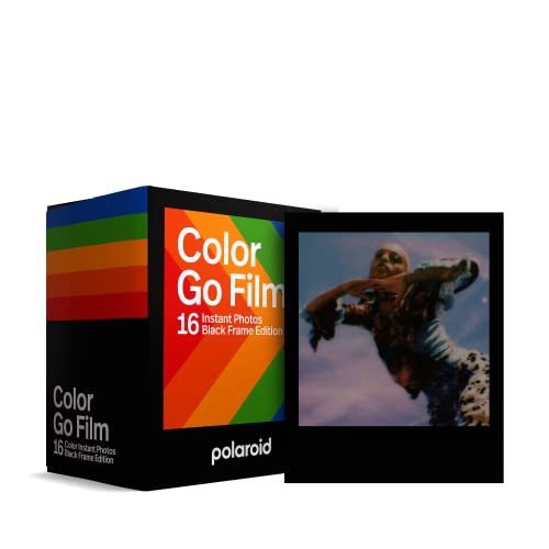 Polaroid 6211 Farbfilm für Go — Doppelpack — schwarzer Rahmen, 16 Filme (Verpackung kann variieren) Polaroid 6211 Farbfilm für Go — Doppelpack — schwarzer Rahmen, 16 Filme (Verpackung kann variieren) von Polaroid