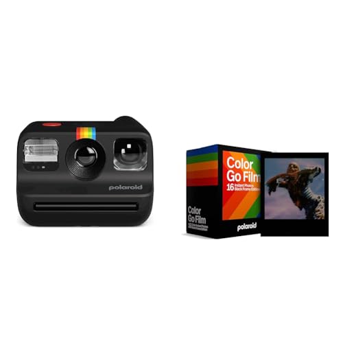 Polaroid - Go Generation 2 Black & Farbfilm für Go - Doppelpack - Schwarzer Rahmen, 16 Filme Polaroid - Go Generation 2 Black & Farbfilm für Go - Doppelpack - Schwarzer Rahmen, 16 Filme von Polaroid