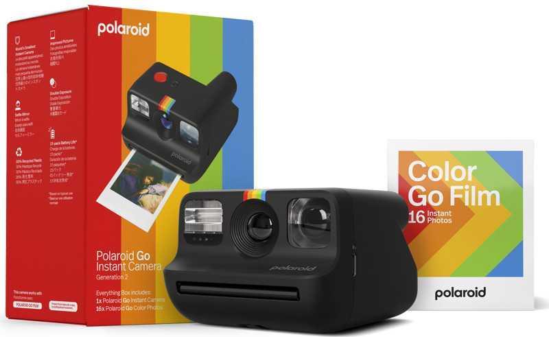 Polaroid Go Generation 2 E-box - Schwarz - 53,9 x 66,6 mm - Auto - Auto - 1/125 s - 1 s (124982) von Polaroid