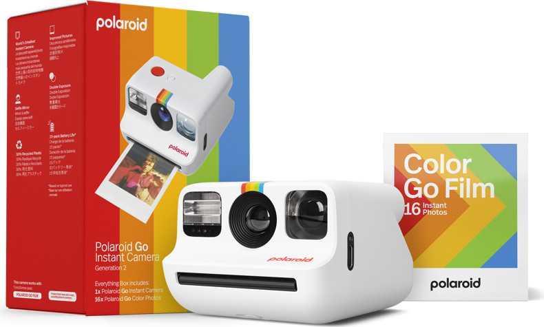 Polaroid Go Generation 2 E-box - Weiß - 53,9 x 66,6 mm - Auto - Auto - 1/125 s - 1 s (6282) von Polaroid