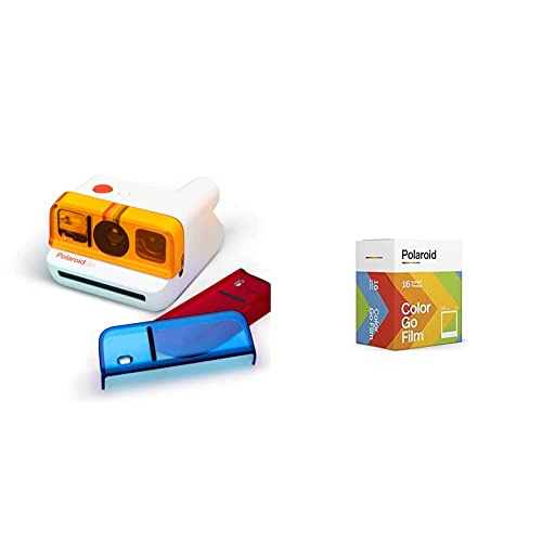 Polaroid Go Lens Filter Set, Mehrfarbig, 6192 & Polaroid Go Sofortbildfilm - Doppelpack - 6017 von Polaroid