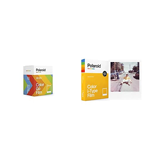 Polaroid Go Sofortbildfilm - Doppelpack - 6017 & Color Film für i-Type - 6000 Polaroid Go Sofortbildfilm - Doppelpack - 6017 & Color Film für i-Type - 6000 von Polaroid