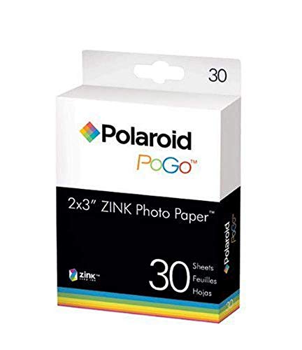 Polaroid M230(30) Zink Media Fotopapier (5,1 cm (2 Zoll) x 7,6 cm (3 Zoll), 30-er Pack) von Polaroid
