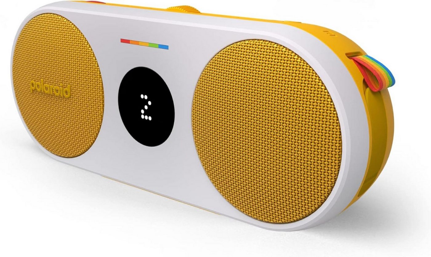 Polaroid Music Player 2, Gelb & Weiß, Wireless Bluetooth Speaker Bluetooth-Speaker von Polaroid
