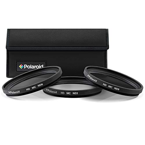 Polaroid Neutral Density (ND) pro-grade 3-piece Photography Filter Set neutral Density Camera Filter 40,5 mm – Filter für Kameras (4,05 cm, neutral Density Camera Filter, 3 Stück (S)) von Polaroid