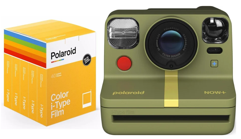 Polaroid - Now + Gen 2 Camera Forest Green + Color film I-Type 40-pack - Bundle Polaroid - Now + Gen 2 Camera Forest Green + Color film I-Type 40-pack - Bundle von Polaroid