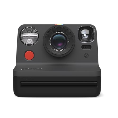 Polaroid Now Gen 2 Sofortbildkamera - Schwarz, Keine Filme von Polaroid