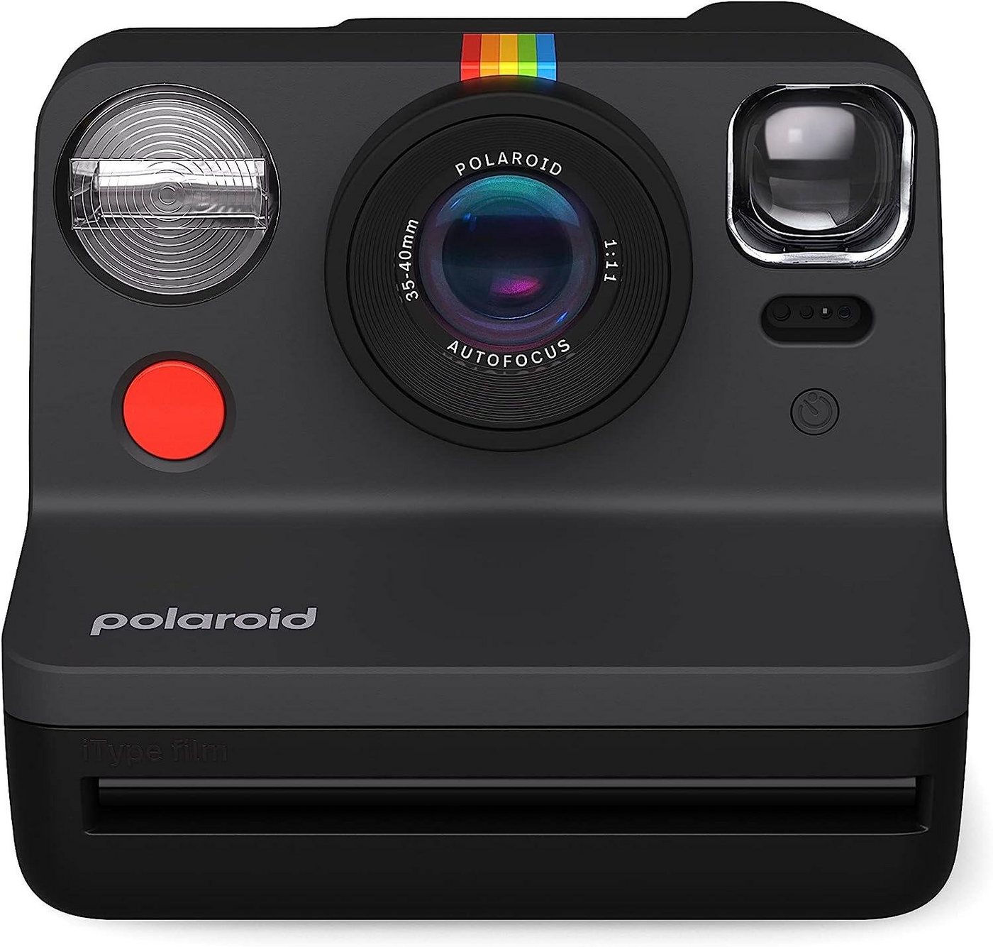 Polaroid Now Gen2 Kamera Schwarz Sofortbildkamera von Polaroid