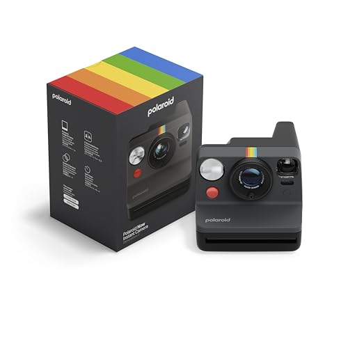 Polaroid – Now Generation 3 – Sofortbildkamera – Schwarz (9154) von Polaroid