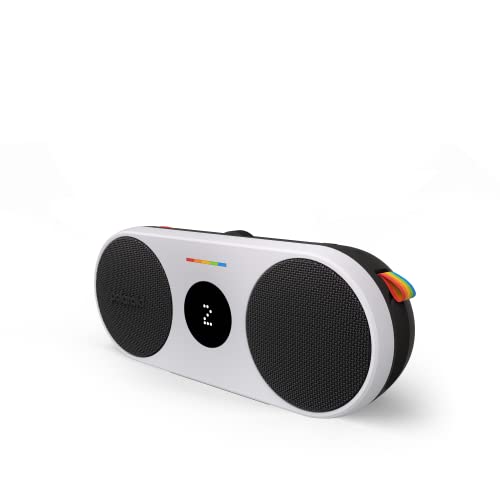 Polaroid P2 - Powerful Portable Wireless Bluetooth Speaker Rechargeable with Dual Stereo Pairing - Black & White von Polaroid
