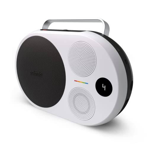 Polaroid P4 Music Player (Black) – Powerful Large Room Wireless Bluetooth Speaker Rechargeable with Dual Stereo Pairing von Polaroid