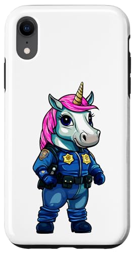 Einhorn Polizei Hülle für iPhone XR Einhorn Polizei Hülle für iPhone XR von Police Animals