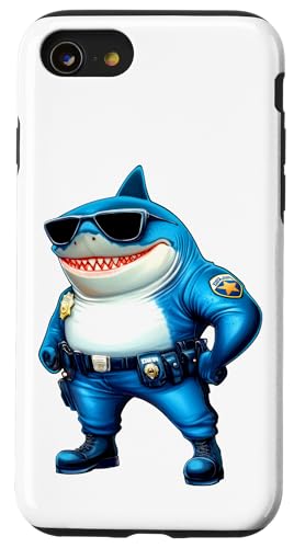 Hai Polizei Hülle für iPhone SE (2020) / 7 / 8 von Police Animals