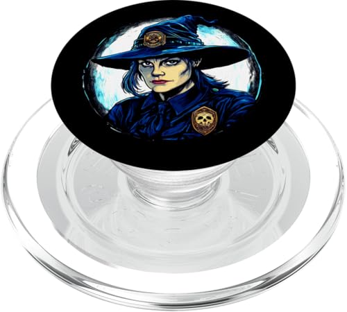 Hexe Polizist PopSockets PopGrip für MagSafe Hexe Polizist PopSockets PopGrip für MagSafe von Police Animals