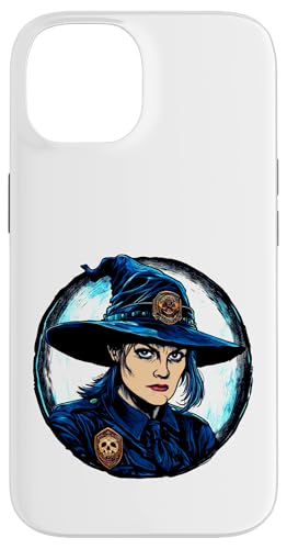 Hexen Polizei / Polizistin Hexe Hülle für iPhone 14 von Police Animals