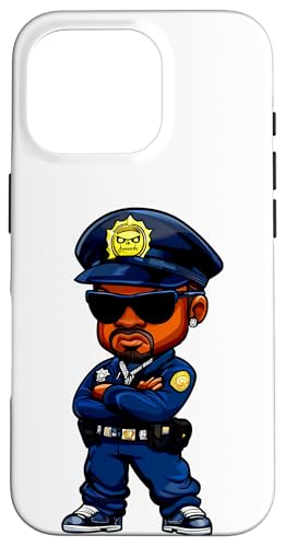 Hip-Hopper Polizist / Polizei Rapper Hülle für iPhone 16 Pro Hip-Hopper Polizist / Polizei Rapper Hülle für iPhone 16 Pro von Police Animals