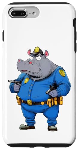 Nashörner Polizei Hülle für iPhone 7 Plus/8 Plus Nashörner Polizei Hülle für iPhone 7 Plus/8 Plus von Police Animals