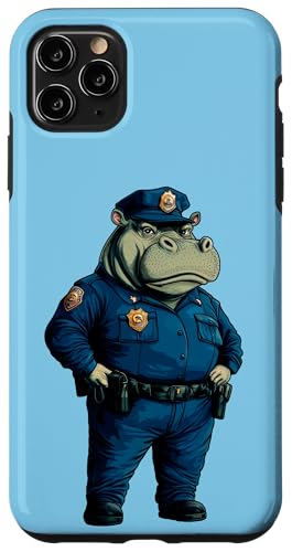 Polizei Nilpferd Hülle für iPhone 11 Pro Max Polizei Nilpferd Hülle für iPhone 11 Pro Max von Police Animals