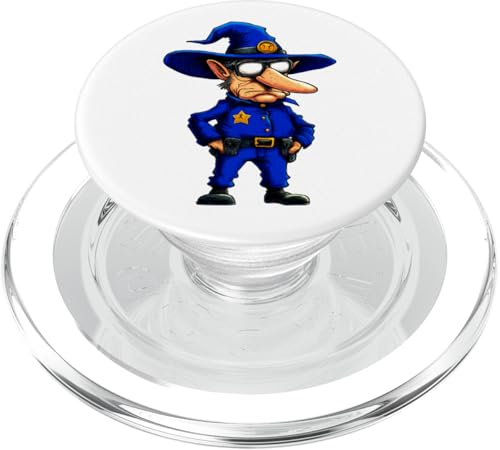 Polizei Zauberer PopSockets PopGrip für MagSafe Polizei Zauberer PopSockets PopGrip für MagSafe von Police Animals