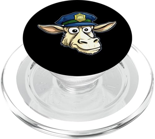 Polizei Ziege PopSockets PopGrip für MagSafe Polizei Ziege PopSockets PopGrip für MagSafe von Police Animals