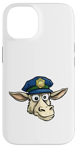 Polizei Ziegen Hülle für iPhone 14 von Police Animals
