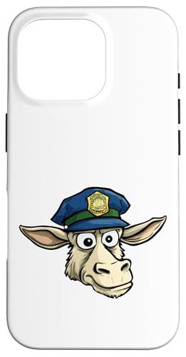Polizei Ziegen Hülle für iPhone 16 Pro von Police Animals