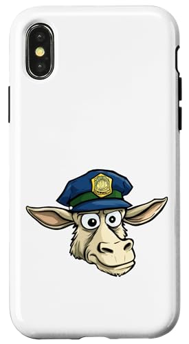 Polizei Ziegen Hülle für iPhone X/XS Polizei Ziegen Hülle für iPhone X/XS von Police Animals