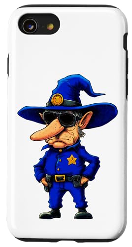 Polizist Zauberer Hülle für iPhone SE (2020) / 7 / 8 von Police Animals