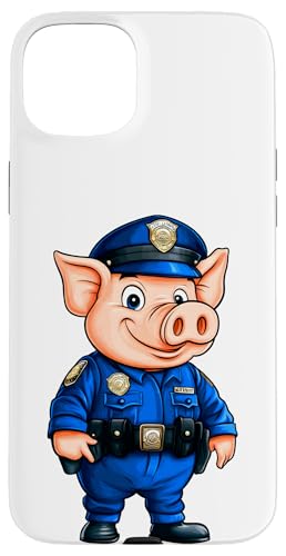 Schweine Polizei / Polizist Schwein Hülle für iPhone 15 Plus Schweine Polizei / Polizist Schwein Hülle für iPhone 15 Plus von Police Animals