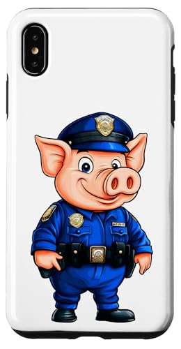 Schweine Polizei / Polizist Schwein Hülle für iPhone XS Max Schweine Polizei / Polizist Schwein Hülle für iPhone XS Max von Police Animals