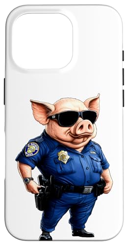 Schweine Polizei Hülle für iPhone 16 Pro Schweine Polizei Hülle für iPhone 16 Pro von Police Animals