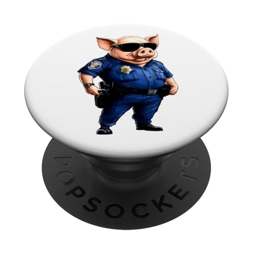 Schweine Polizei PopSockets Klebender PopGrip Schweine Polizei PopSockets Klebender PopGrip von Police Animals
