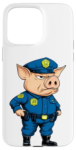 Schweine Polizistin / Polizei Schwein Hülle für iPhone 15 Pro Max Schweine Polizistin / Polizei Schwein Hülle für iPhone 15 Pro Max von Police Animals