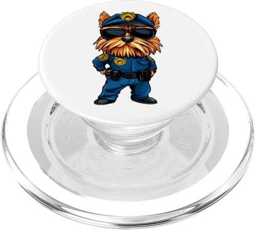 Terrier Polizist PopSockets PopGrip für MagSafe Terrier Polizist PopSockets PopGrip für MagSafe von Police Animals