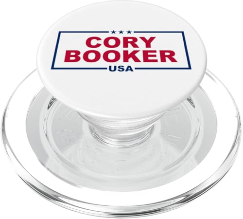 Cory Booker USA - Bold Voice Democracy Defender PopSockets PopGrip für MagSafe von Political Protest Apparel