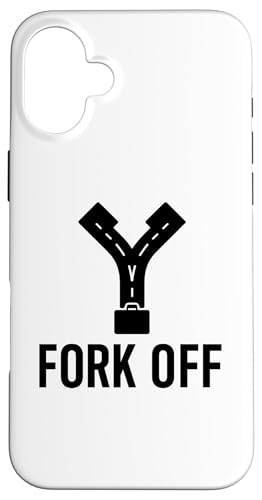 Fork Off - Lustiger Bundesarbeiter Protest Hülle für iPhone 16 Plus von Political Protest Apparel