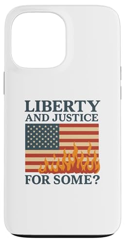Freiheit und Gerechtigkeit für manche - mutiges politisches Protestgeschenk Hülle für iPhone 13 Pro Max Freiheit und Gerechtigkeit für manche - mutiges politisches Protestgeschenk Hülle für iPhone 13 Pro Max von Political Protest Apparel