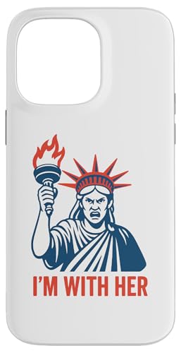 I'm With Her - Fierce Liberty Protest Hülle für iPhone 14 Pro Max I'm With Her - Fierce Liberty Protest Hülle für iPhone 14 Pro Max von Political Protest Apparel