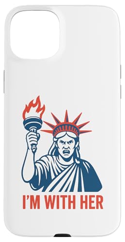 I'm With Her - Fierce Liberty Protest Hülle für iPhone 15 Plus I'm With Her - Fierce Liberty Protest Hülle für iPhone 15 Plus von Political Protest Apparel