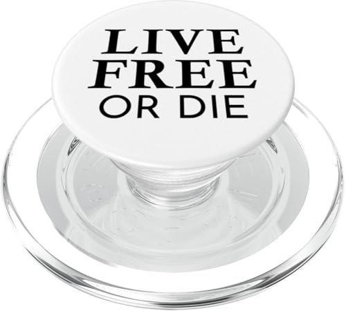 Live Free or Die - Revolutionäre Slogan Freiheit PopSockets PopGrip für MagSafe Live Free or Die - Revolutionäre Slogan Freiheit PopSockets PopGrip für MagSafe von Political Protest Apparel