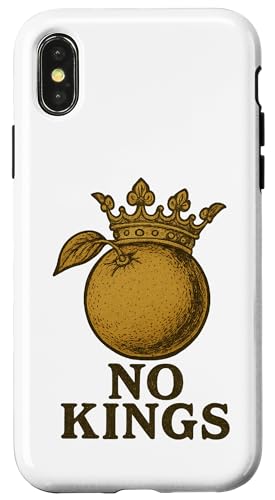 No Kings Orange - Anti-autoritärer Revolutionärer Protest Hülle für iPhone X/XS No Kings Orange - Anti-autoritärer Revolutionärer Protest Hülle für iPhone X/XS von Political Protest Apparel