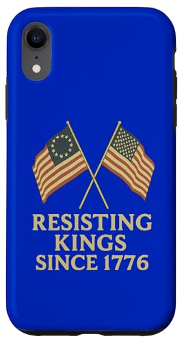 Resisting Kings since 1776 - Patriotischer Protest Hülle für iPhone XR Resisting Kings since 1776 - Patriotischer Protest Hülle für iPhone XR von Political Protest Apparel