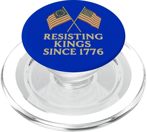 Resisting Kings since 1776 - Patriotischer Protest PopSockets PopGrip für MagSafe Resisting Kings since 1776 - Patriotischer Protest PopSockets PopGrip für MagSafe von Political Protest Apparel