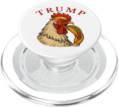 Trump Always Chickens Out - Lustiges politisches Taco PopSockets PopGrip für MagSafe Trump Always Chickens Out - Lustiges politisches Taco PopSockets PopGrip für MagSafe von Political Protest Apparel