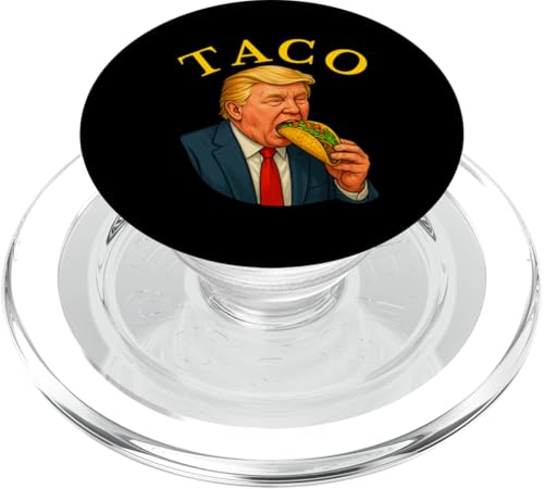Trump Always Chickens Out - Lustiges politisches Taco PopSockets PopGrip für MagSafe Trump Always Chickens Out - Lustiges politisches Taco PopSockets PopGrip für MagSafe von Political Protest Apparel