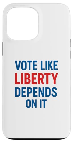 Wählen Sie, als ob die Freiheit davon abhängt Hülle für iPhone 13 Pro Max Wählen Sie, als ob die Freiheit davon abhängt Hülle für iPhone 13 Pro Max von Political Protest Apparel