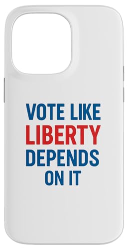 Wählen Sie, als ob die Freiheit davon abhängt Hülle für iPhone 14 Pro Max Wählen Sie, als ob die Freiheit davon abhängt Hülle für iPhone 14 Pro Max von Political Protest Apparel