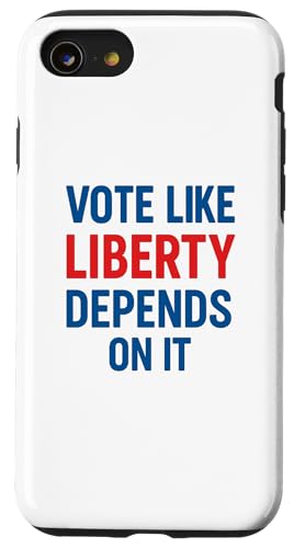 Wählen Sie, als ob die Freiheit davon abhängt Hülle für iPhone SE (2020) / 7 / 8 von Political Protest Apparel